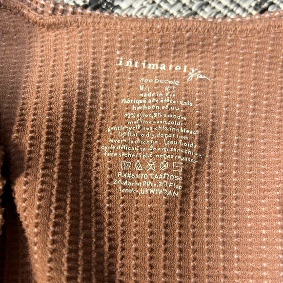 Free People Intimately Clean Slate Seamless Layering Top in Withered Rose - Picture 3 of 3